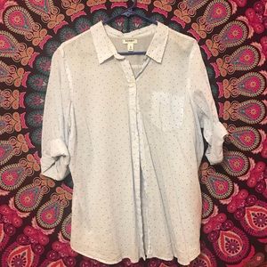 Baby Blue Old Navy blouse!!